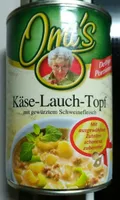 Omis Käse Lauch Topf