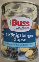 Konserve (Poté) - Königsberger Klopse