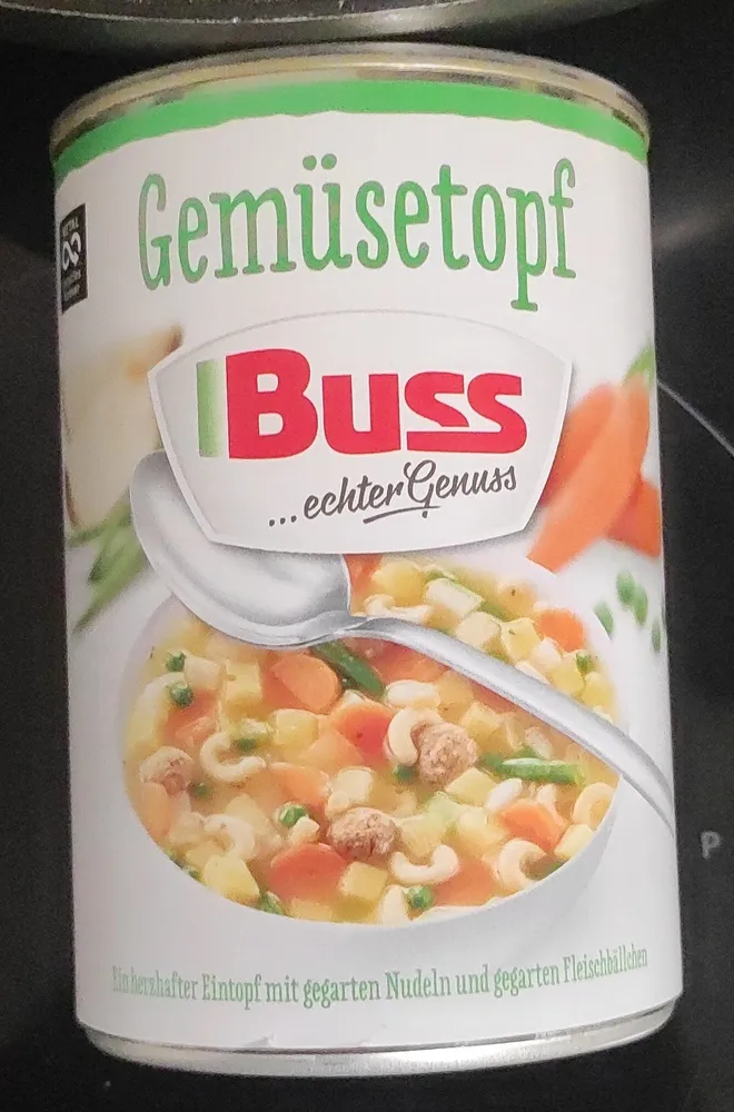 Gemüsetopf mit Fleischbällchen