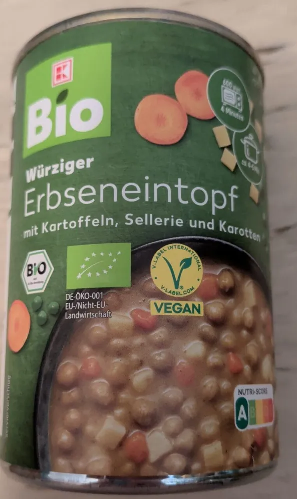 Würziger Erbseneintopf