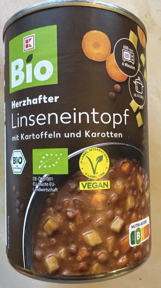 Herzhafter Linseneintopf