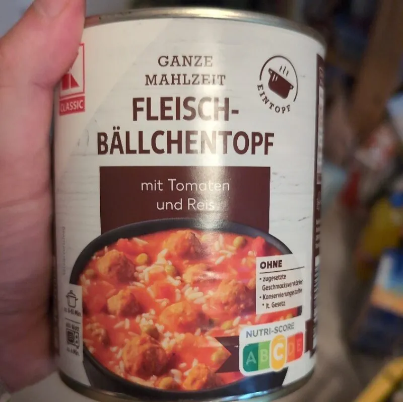 Fleischbällchentopf