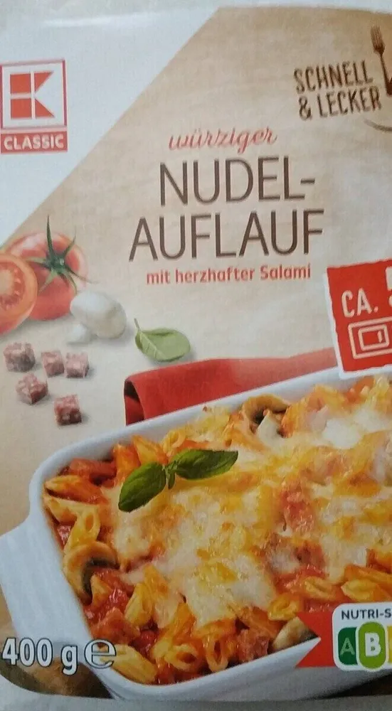 NUDEL AUFLAUF