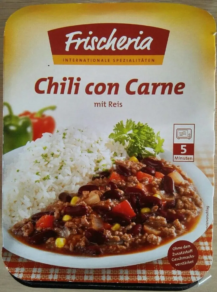 Chili con Carne mit Reis