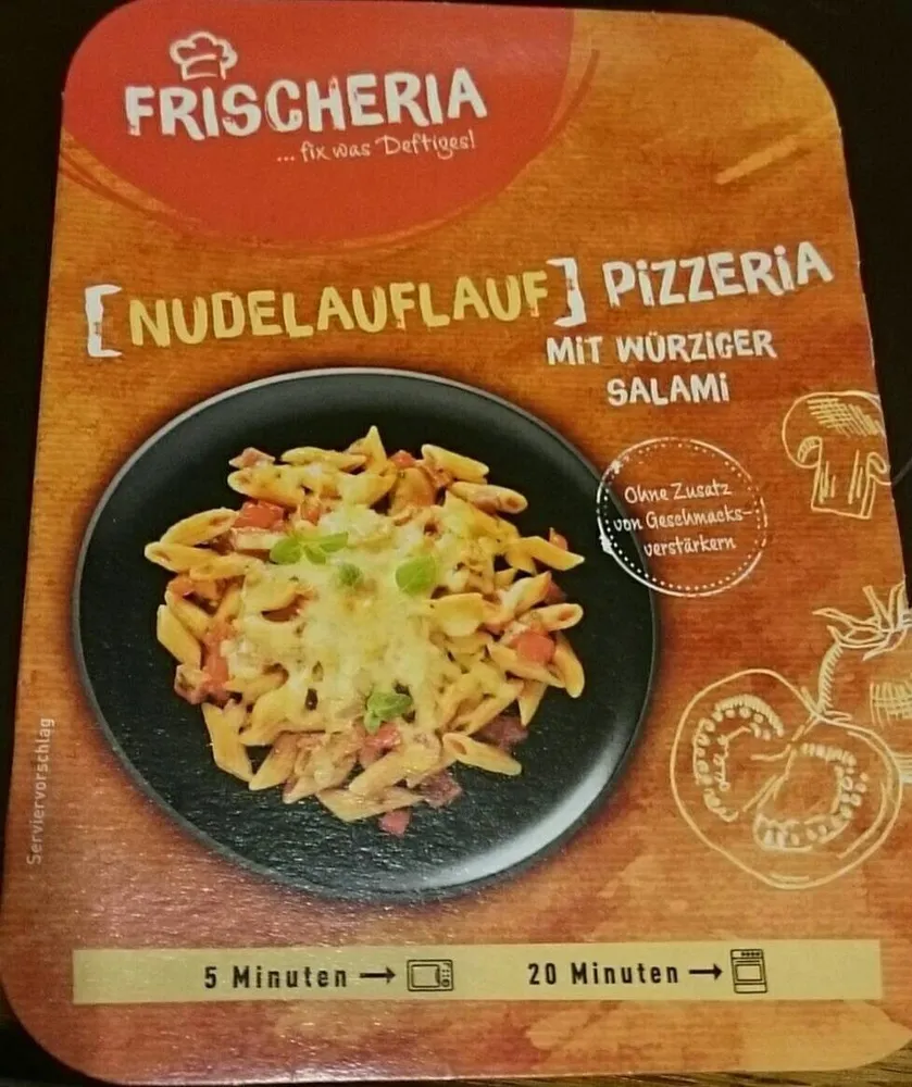 Nudelauflauf Pizzeria