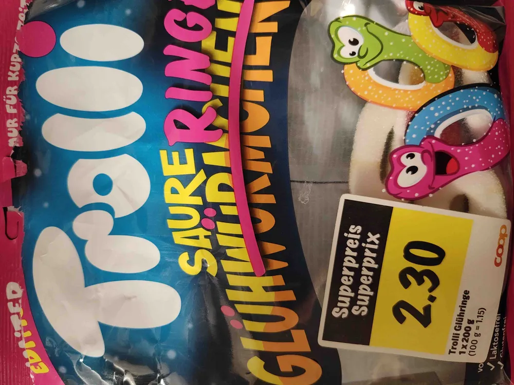 Saure Glühringe