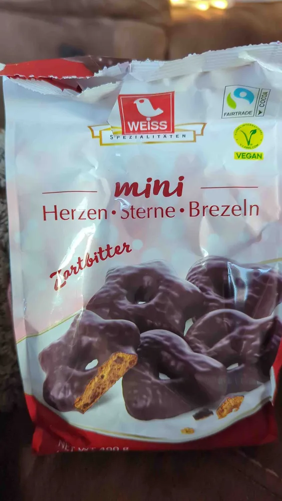mini Herzen Sterne Brezeln