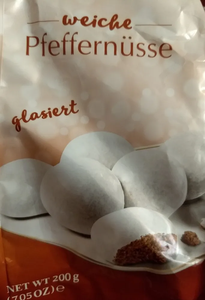 weiche Pfeffernüsse glasiert