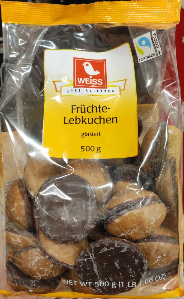 Früchte-Lebkuchen glasiert