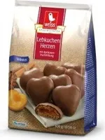Weiss Lebkuchenherzen Vollmilch Gefüllt