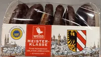 Oblaten Lebkuchen schokoliert