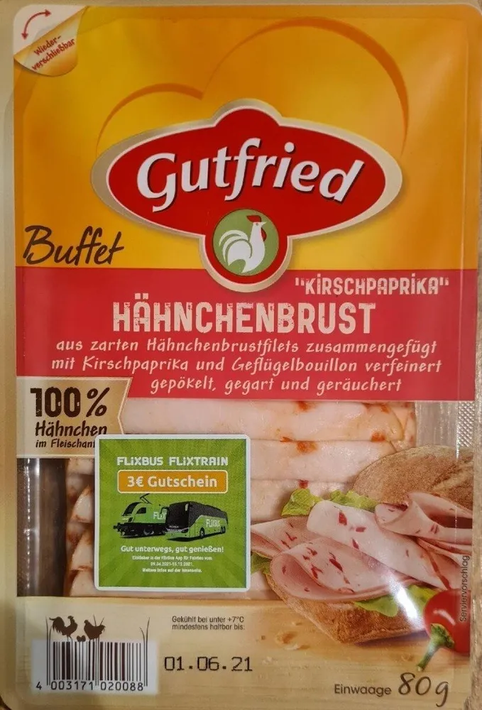 Hähnchenbrust Kirschpaprika
