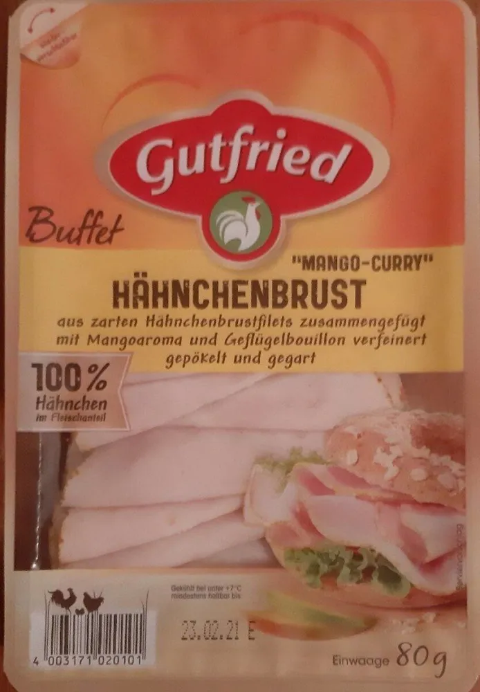 Hähnchenbrust "Mango-Curry"