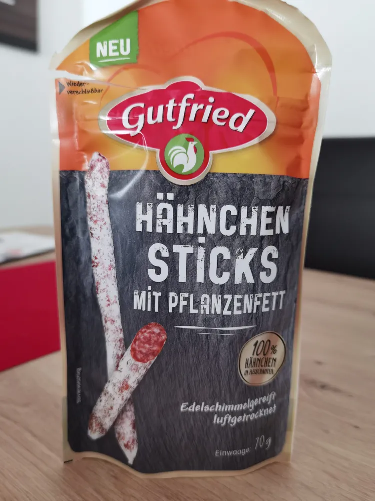 Hänchen Sticks mit Pflanzenfett
