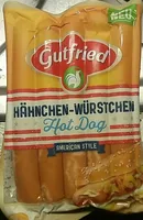 Hänchen würstchen hot dog