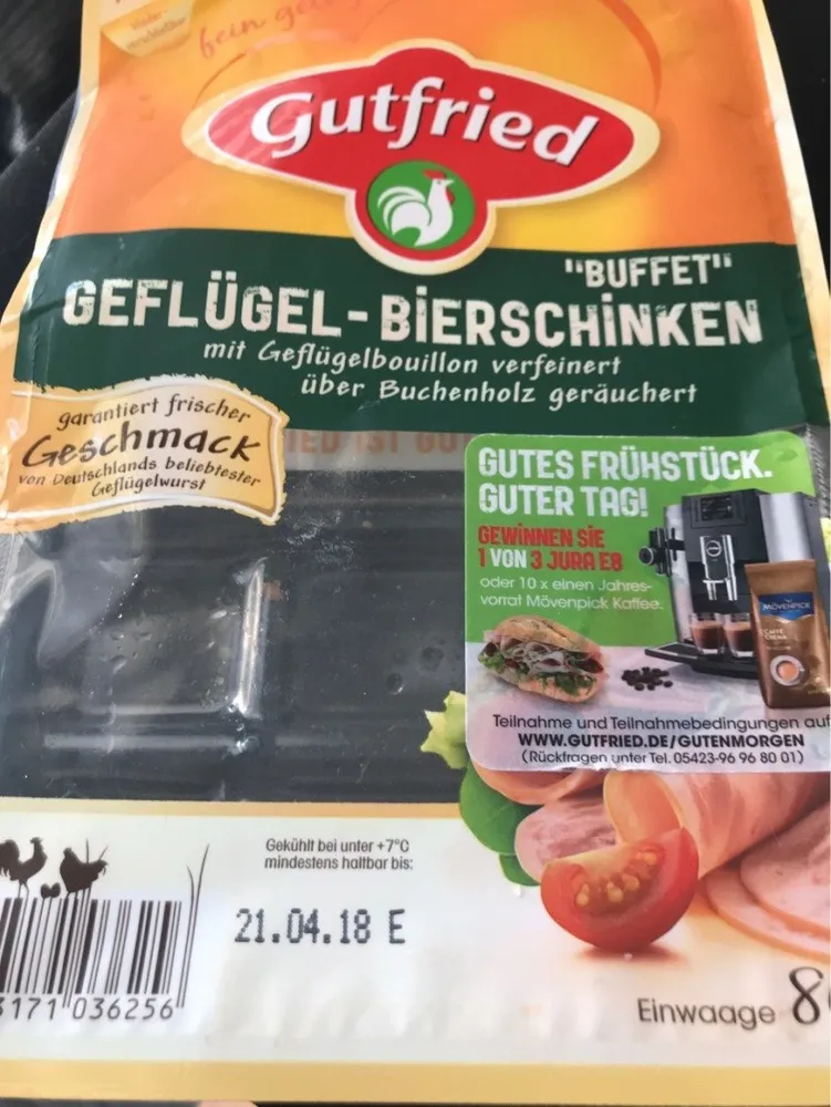 Gelfügel-Bierschinken