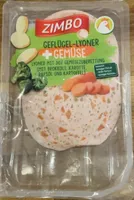 Geflügel-Lyoner + Gemüse
