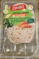 Geflügel Lyoner + Gemüse