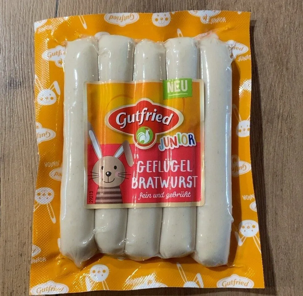 Gutfried Junior Geflügel Bratwurst