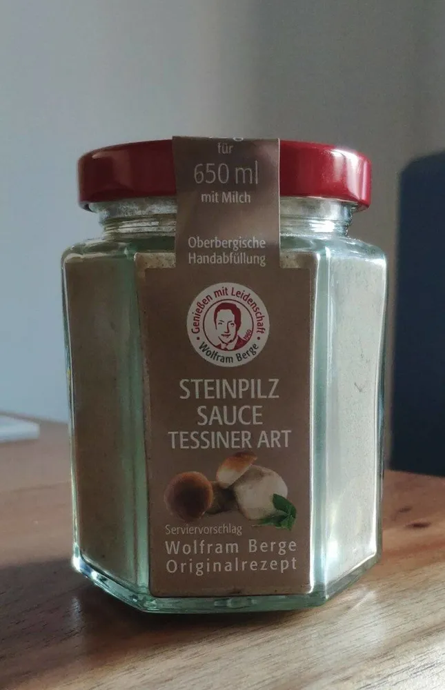 Steinpilz Sauce Tessiner Art