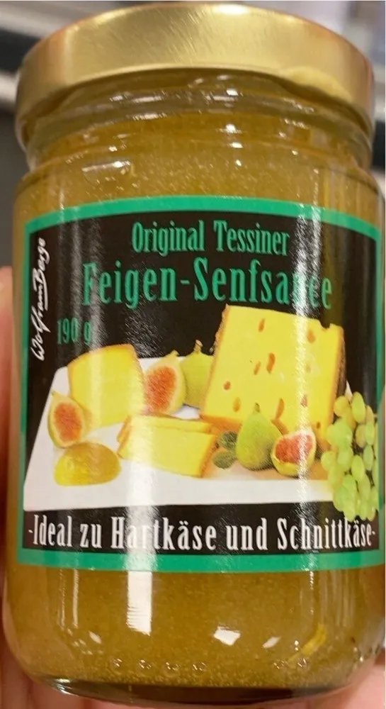 Origial Tessiner Feigen-Senfsauce