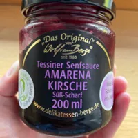 Tessiner Senfsauce Amarena Kirsche