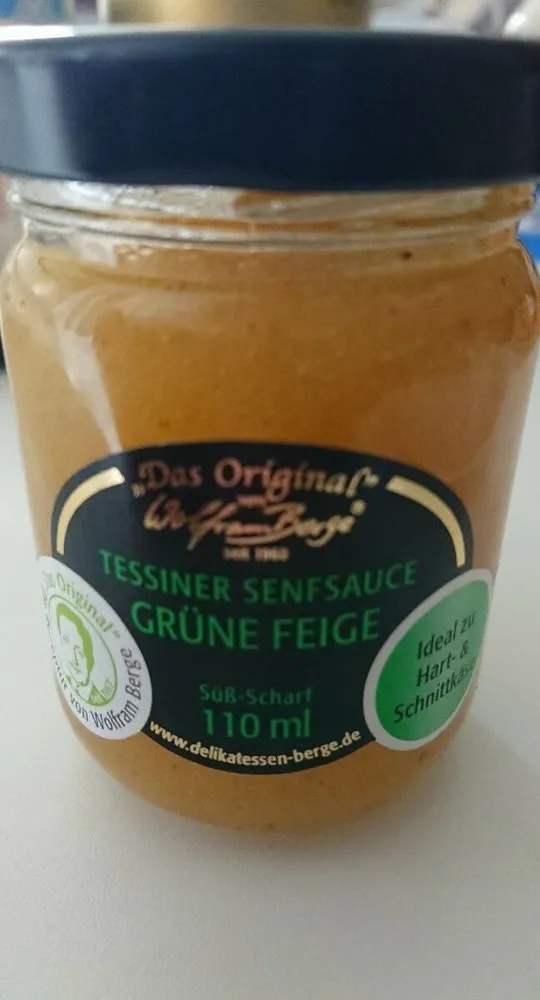 Senfsauce grüne Feige