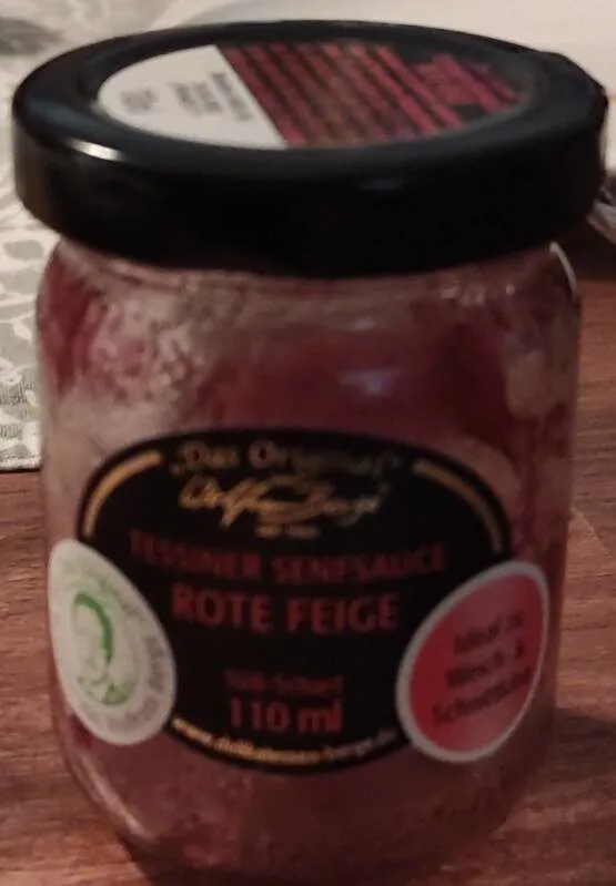 Tessiner Senfsauce Rote Feige