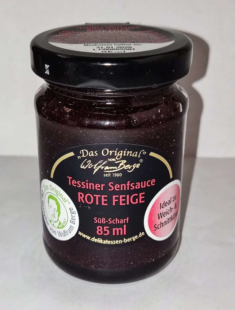 Tessiner Senfsauce - Rote Feige
