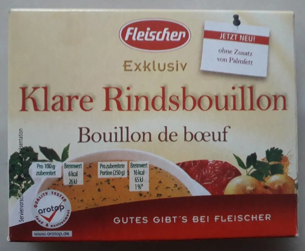 Klare rinds bouillon