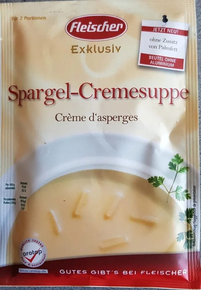 Crème d'asperges
