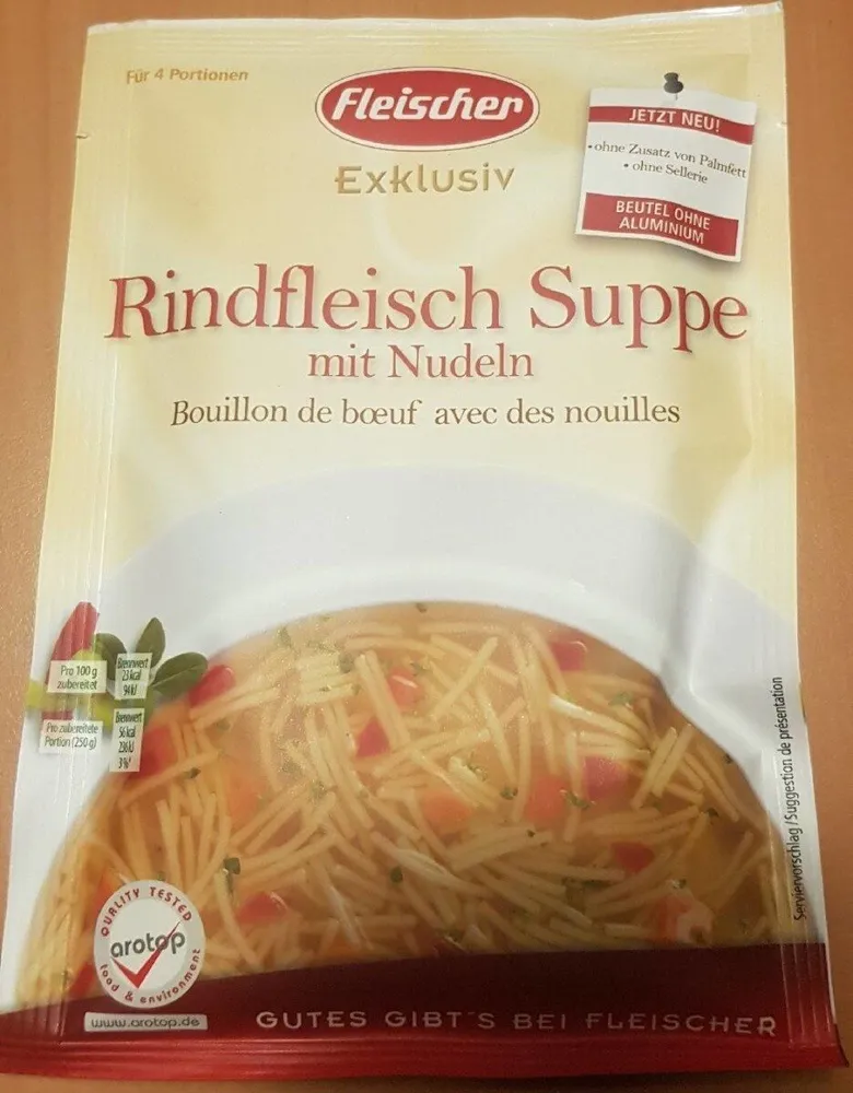 Rindfleisch suppe
