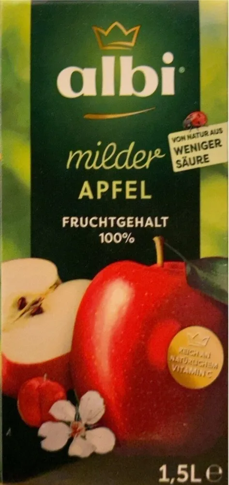 Milder Apfel