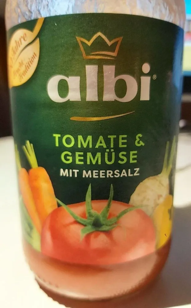Albi Gemüsesaft, Gemüse