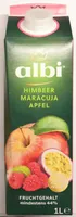 Himbeer-Maracuja-Apfelsaft