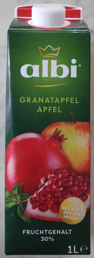 Granatapfel Apfel Saft