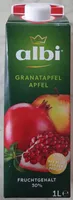 Granatapfel Apfel Saft