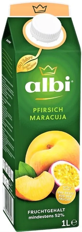 Pfirsich-Maracuja Saft