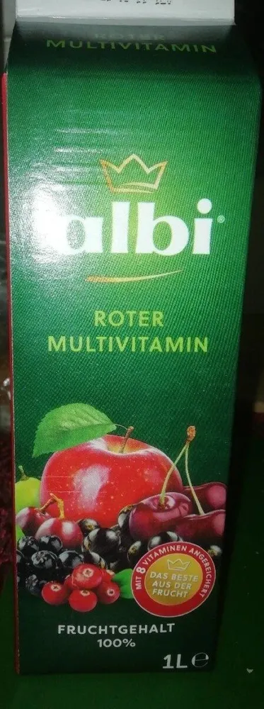 Roter Multivitamin