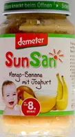 Mango-Banane mit Joghurt