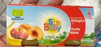 Omogeneizzato biologico di frutta mista
