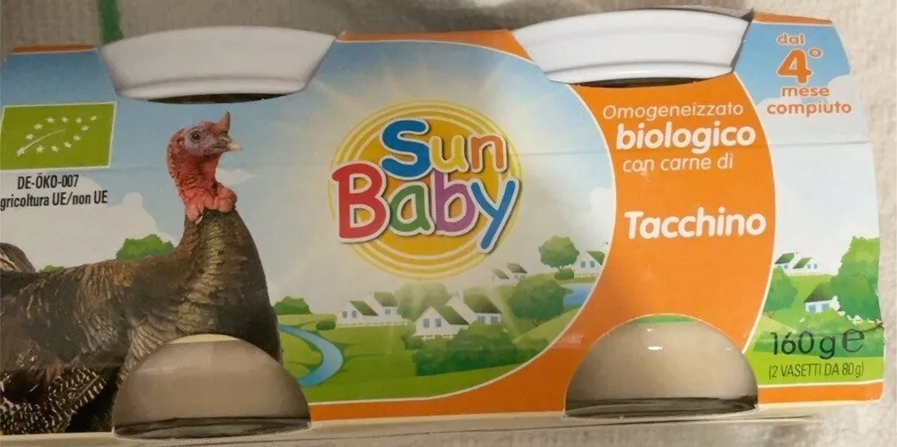 Omogeneizzato Biologico Carne Tacchino
