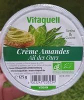 Crème amandes ail des ours