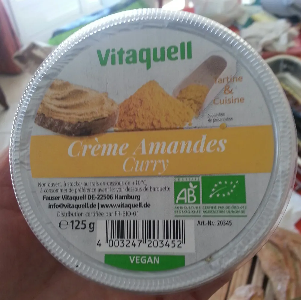 Creme Amandes Curry