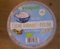 Crème amandes avoine nature