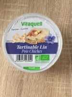 Tartinable lin pois chiches