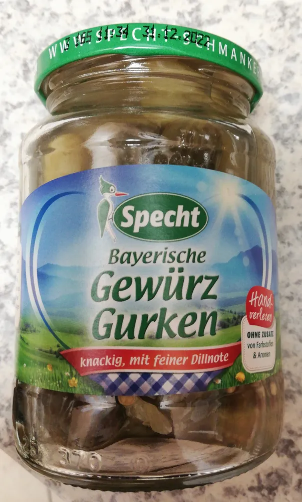 Bayerische Gewürz Gurken