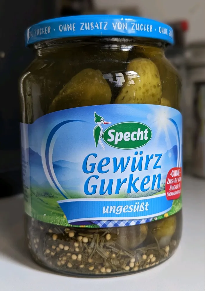 Gewürz Gurken
