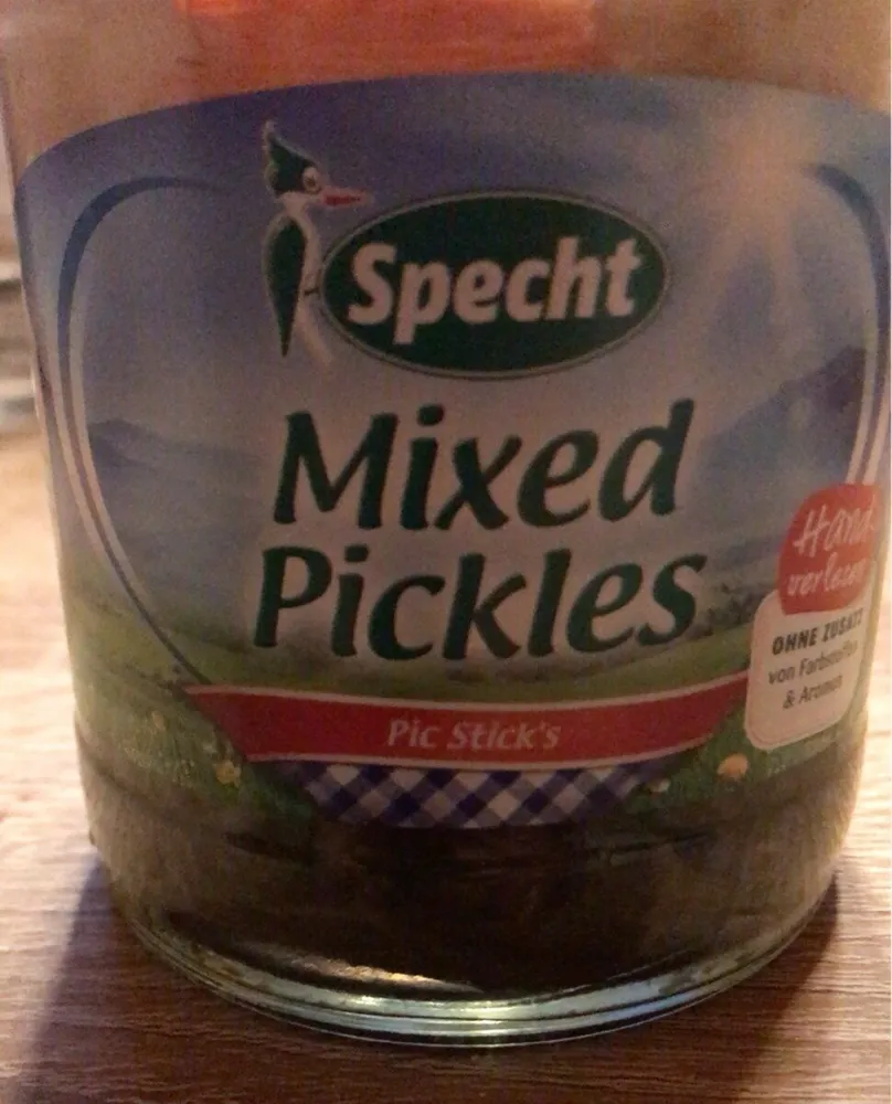 Mixed Pickles im Glas