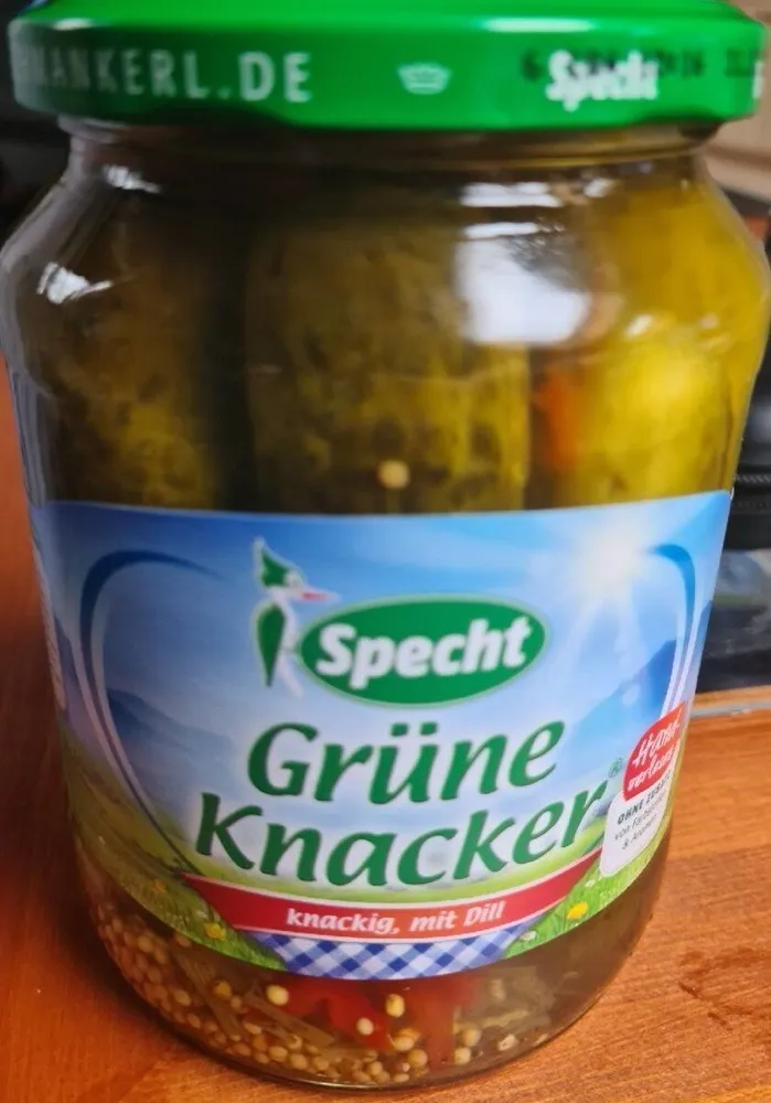 Gewürzgurken, grüne Knacker